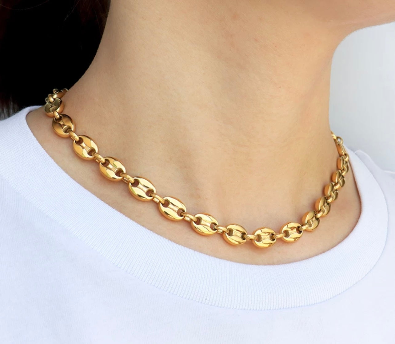 COFFEE BEAN NECKLACE - Southern Divas Boutique
