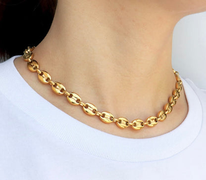 COFFEE BEAN NECKLACE - Southern Divas Boutique